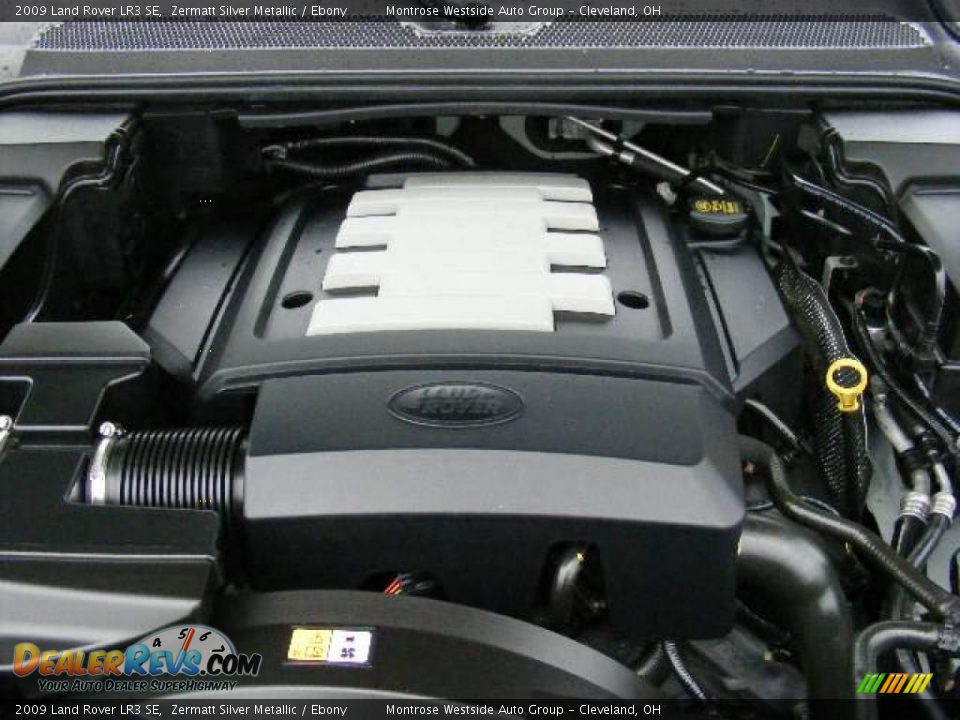 2009 Land Rover LR3 SE Zermatt Silver Metallic / Ebony Photo #31