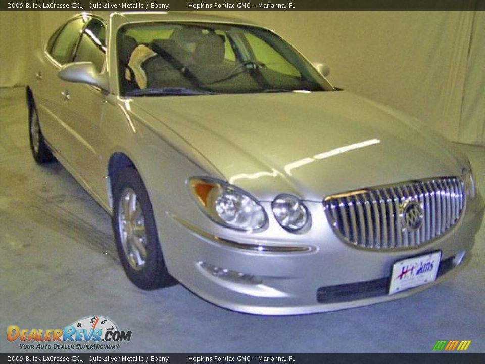 2009 Buick LaCrosse CXL Quicksilver Metallic / Ebony Photo #2