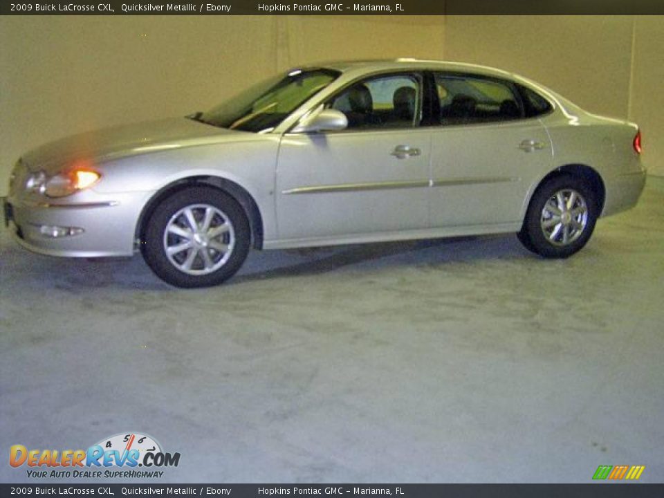 2009 Buick LaCrosse CXL Quicksilver Metallic / Ebony Photo #6