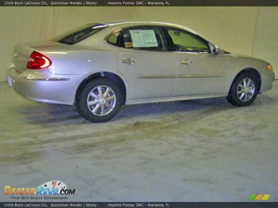 2009 Buick LaCrosse CXL Quicksilver Metallic / Ebony Photo #8