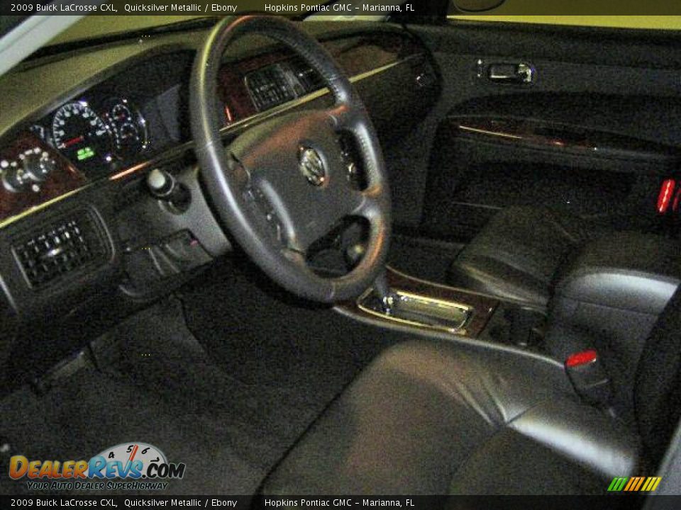 2009 Buick LaCrosse CXL Quicksilver Metallic / Ebony Photo #11