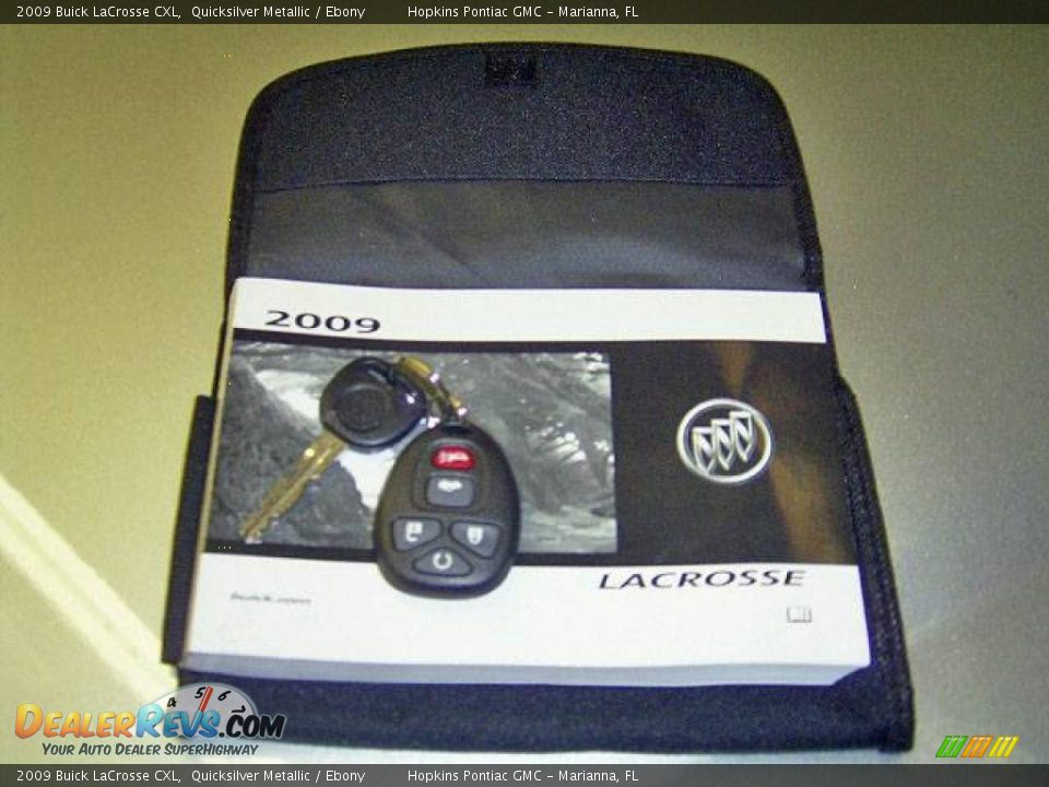2009 Buick LaCrosse CXL Quicksilver Metallic / Ebony Photo #14