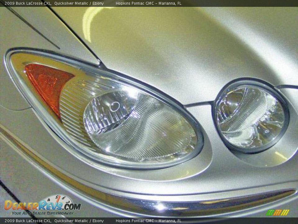 2009 Buick LaCrosse CXL Quicksilver Metallic / Ebony Photo #16