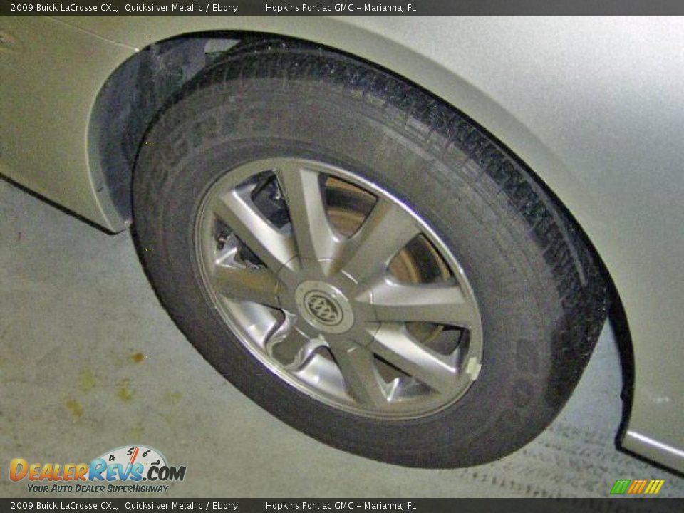 2009 Buick LaCrosse CXL Quicksilver Metallic / Ebony Photo #19