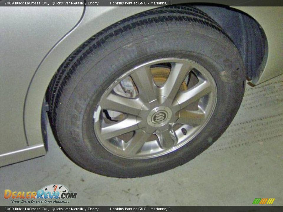 2009 Buick LaCrosse CXL Quicksilver Metallic / Ebony Photo #20