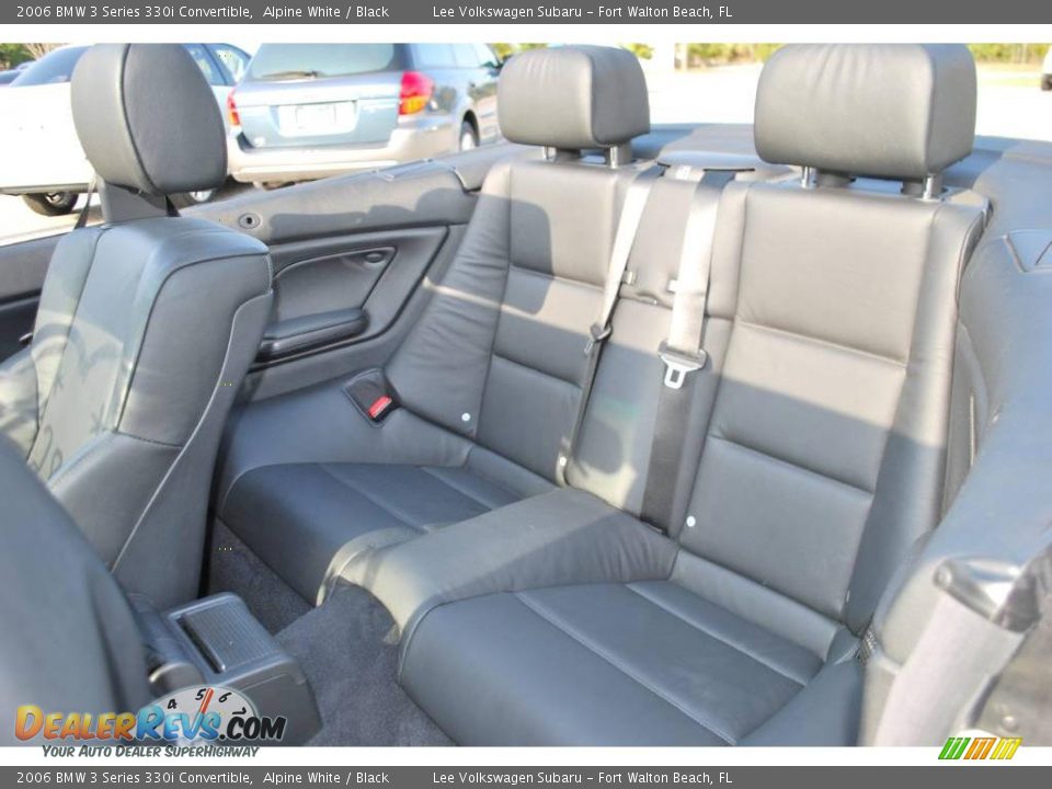 2006 BMW 3 Series 330i Convertible Alpine White / Black Photo #29