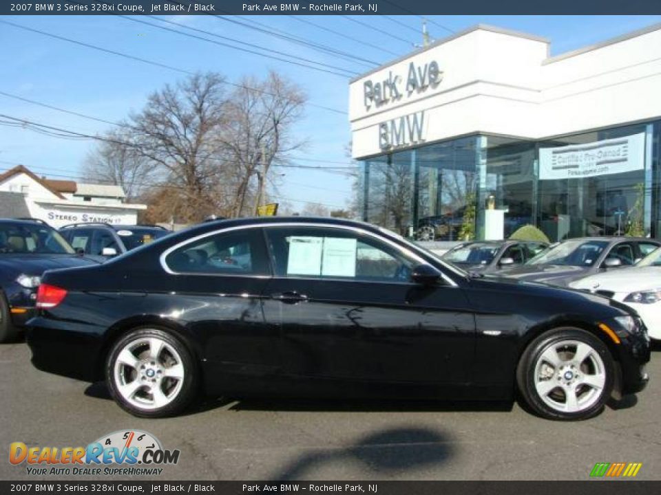 2007 BMW 3 Series 328xi Coupe Jet Black / Black Photo #1