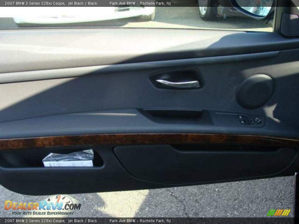 2007 BMW 3 Series 328xi Coupe Jet Black / Black Photo #9