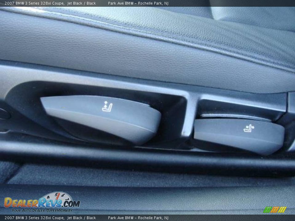 2007 BMW 3 Series 328xi Coupe Jet Black / Black Photo #11