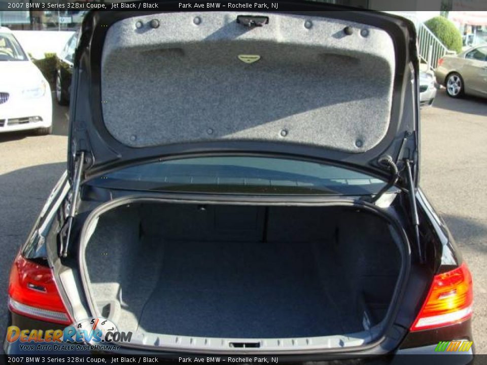 2007 BMW 3 Series 328xi Coupe Jet Black / Black Photo #18