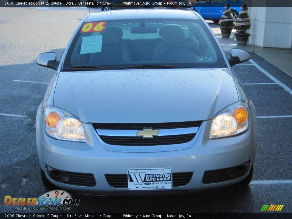 2006 Chevrolet Cobalt LS Coupe Ultra Silver Metallic / Gray Photo #2