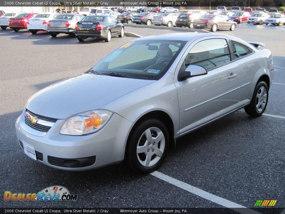 2006 Chevrolet Cobalt LS Coupe Ultra Silver Metallic / Gray Photo #3