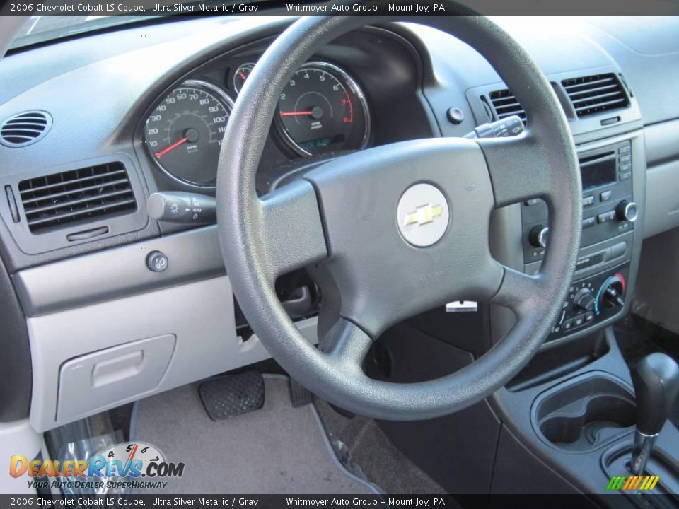 2006 Chevrolet Cobalt LS Coupe Ultra Silver Metallic / Gray Photo #8