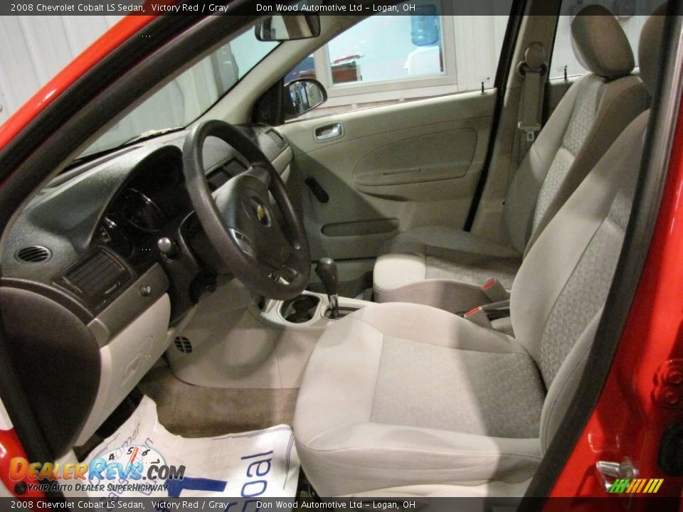 2008 Chevrolet Cobalt LS Sedan Victory Red / Gray Photo #11