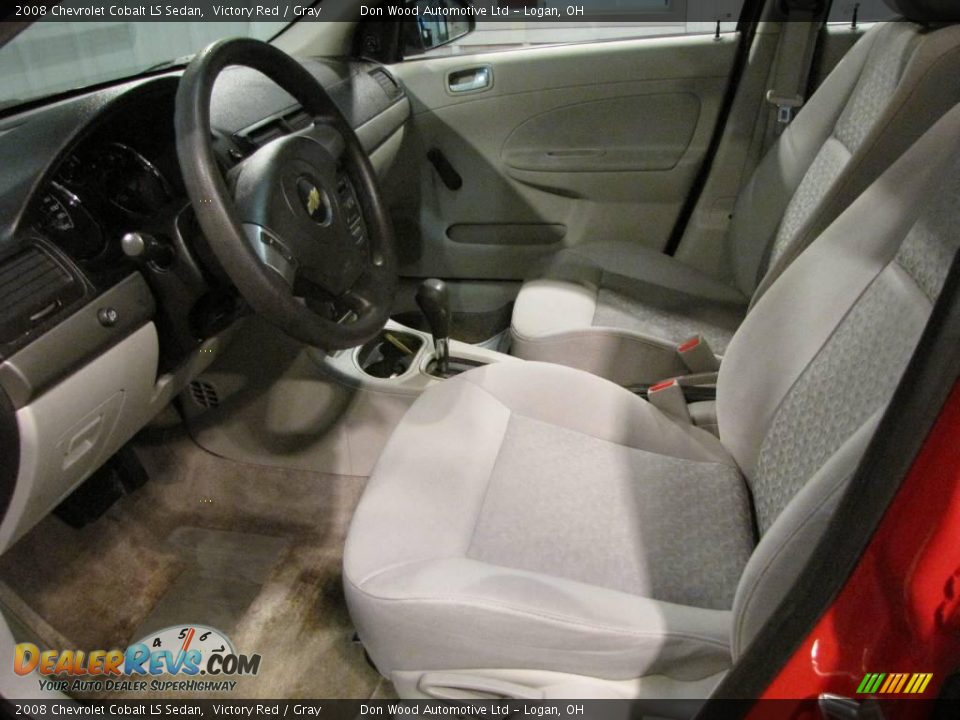2008 Chevrolet Cobalt LS Sedan Victory Red / Gray Photo #12
