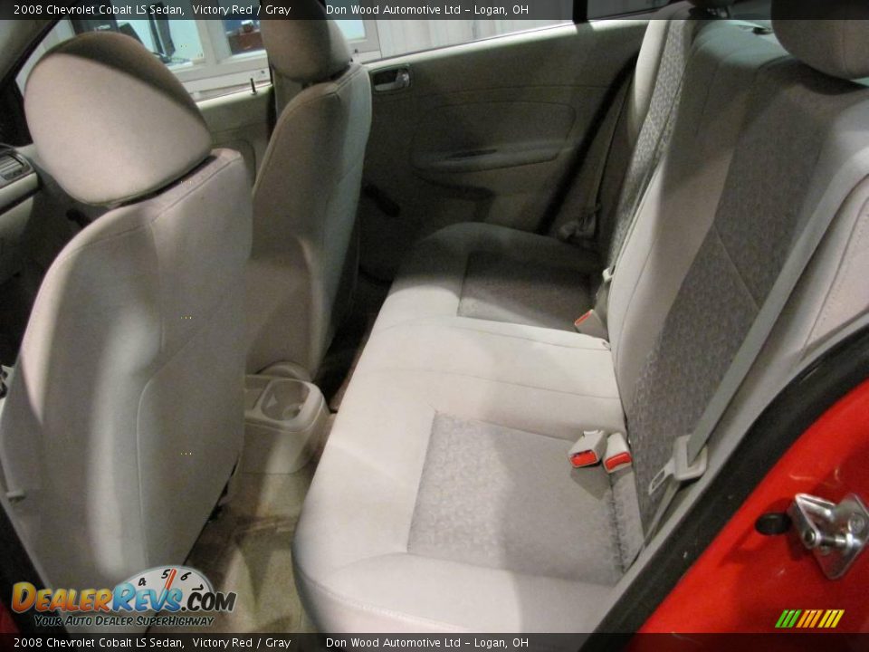 2008 Chevrolet Cobalt LS Sedan Victory Red / Gray Photo #13