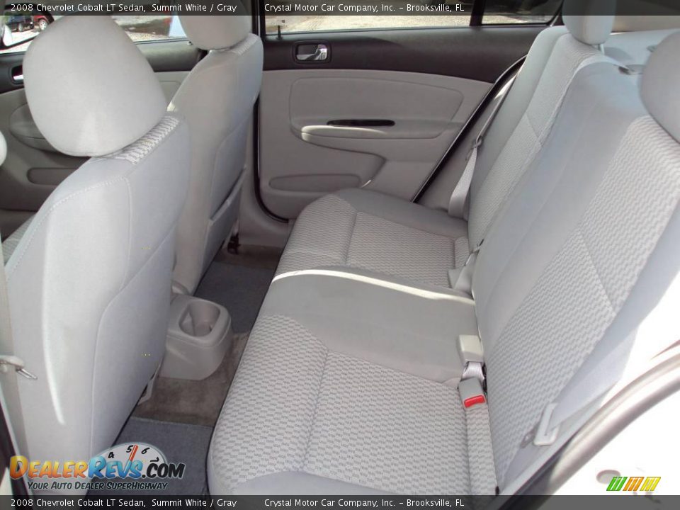 2008 Chevrolet Cobalt LT Sedan Summit White / Gray Photo #5