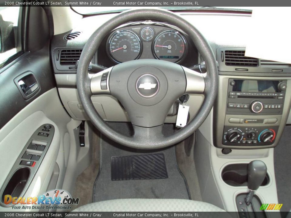 2008 Chevrolet Cobalt LT Sedan Summit White / Gray Photo #6