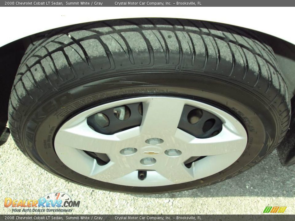 2008 Chevrolet Cobalt LT Sedan Summit White / Gray Photo #14