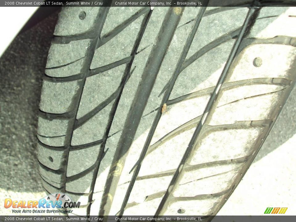 2008 Chevrolet Cobalt LT Sedan Summit White / Gray Photo #15
