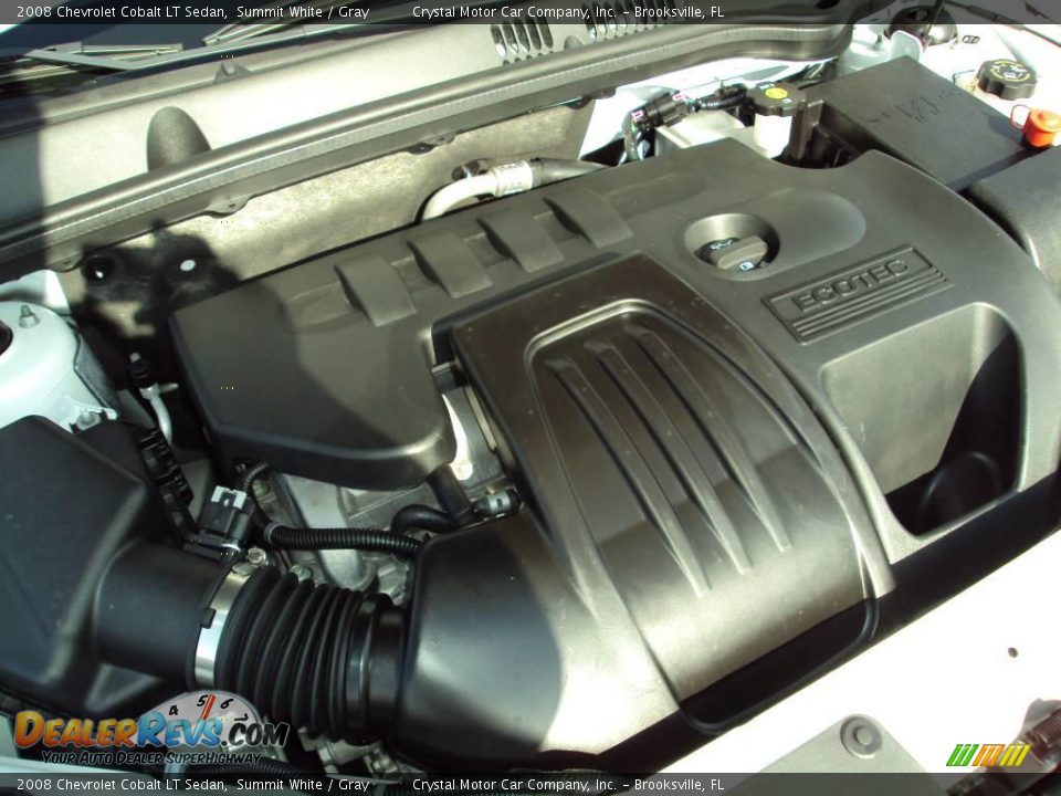 2008 Chevrolet Cobalt LT Sedan Summit White / Gray Photo #16