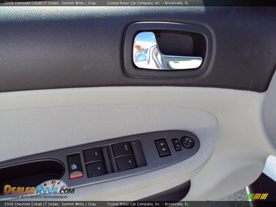 2008 Chevrolet Cobalt LT Sedan Summit White / Gray Photo #17