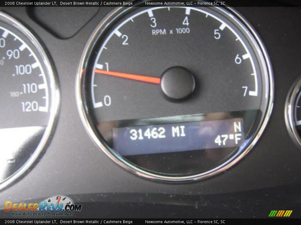 2008 Chevrolet Uplander LT Desert Brown Metallic / Cashmere Beige Photo #6