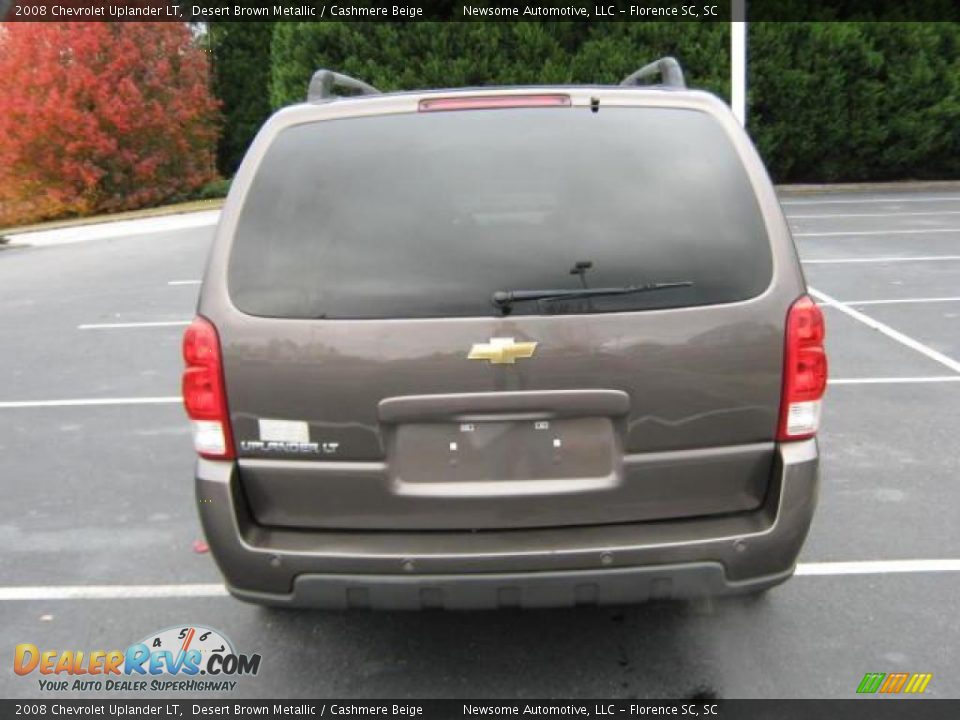 2008 Chevrolet Uplander LT Desert Brown Metallic / Cashmere Beige Photo #25