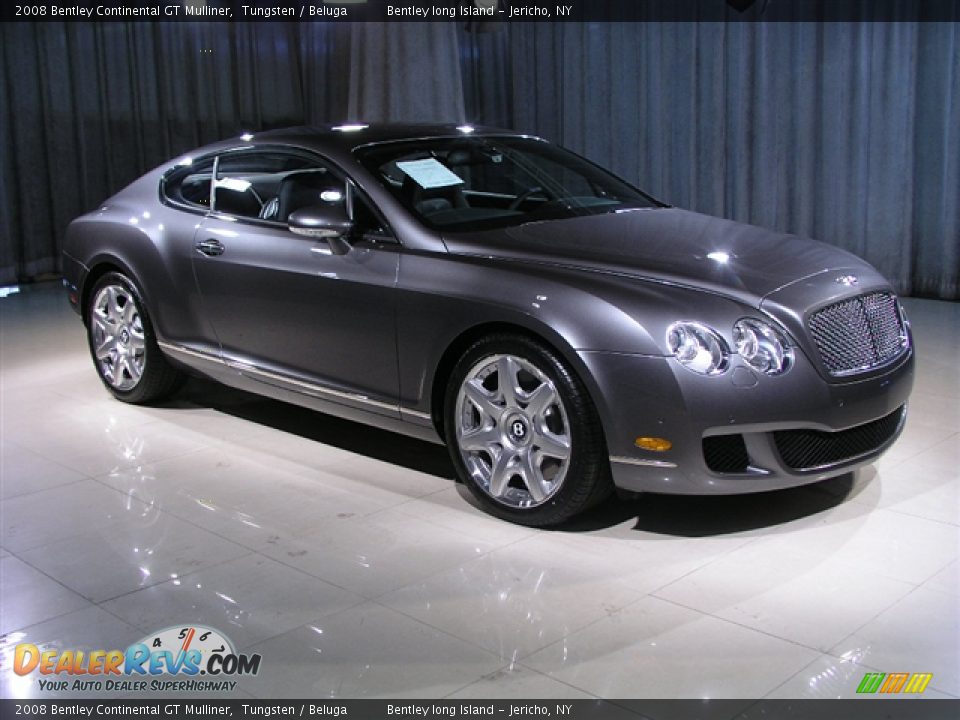 2008 Bentley Continental GT Mulliner Tungsten / Beluga Photo #3