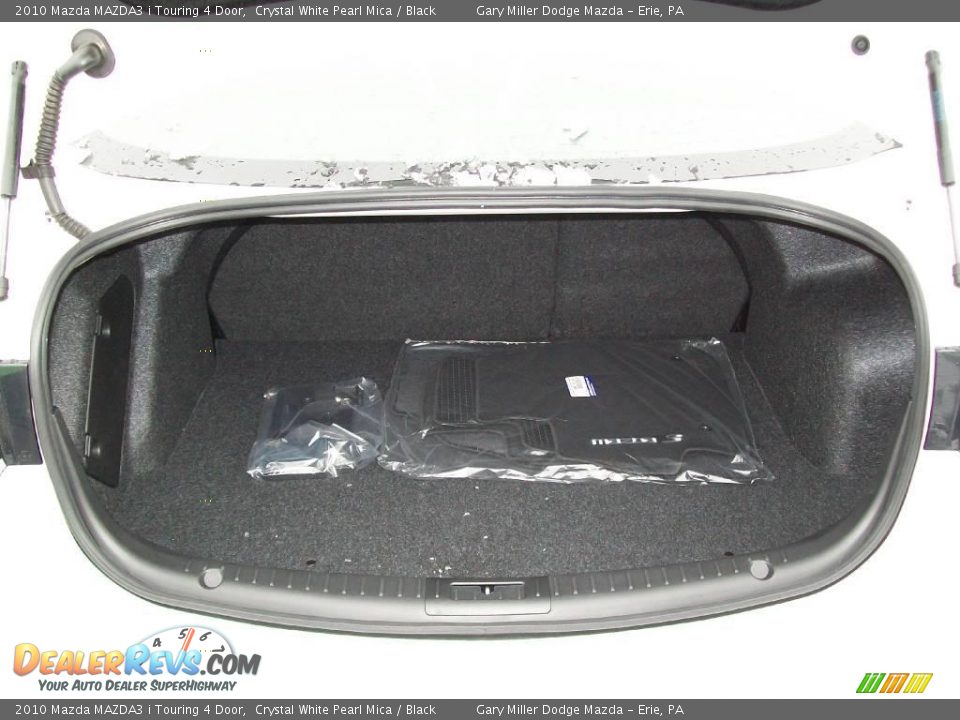 2010 Mazda MAZDA3 i Touring 4 Door Crystal White Pearl Mica / Black Photo #5