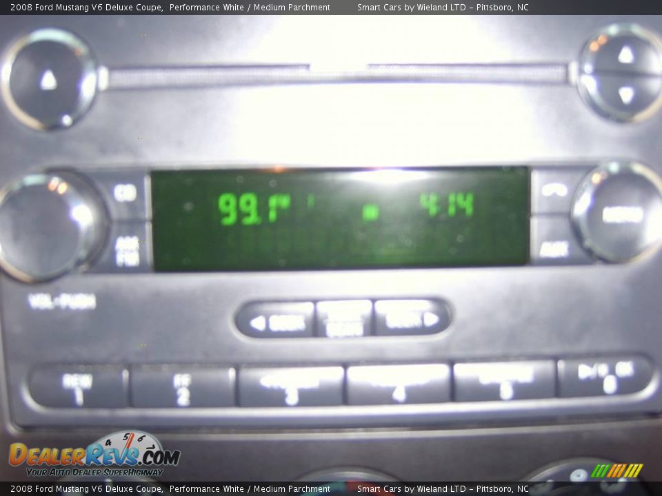 2008 Ford Mustang V6 Deluxe Coupe Performance White / Medium Parchment Photo #15
