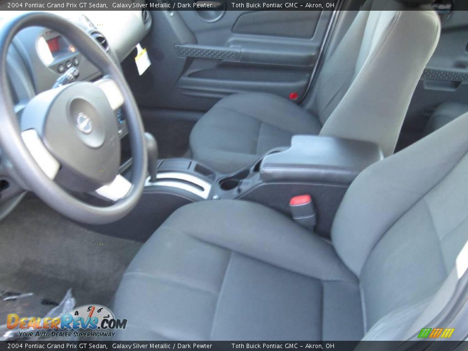 2004 Pontiac Grand Prix GT Sedan Galaxy Silver Metallic / Dark Pewter Photo #7