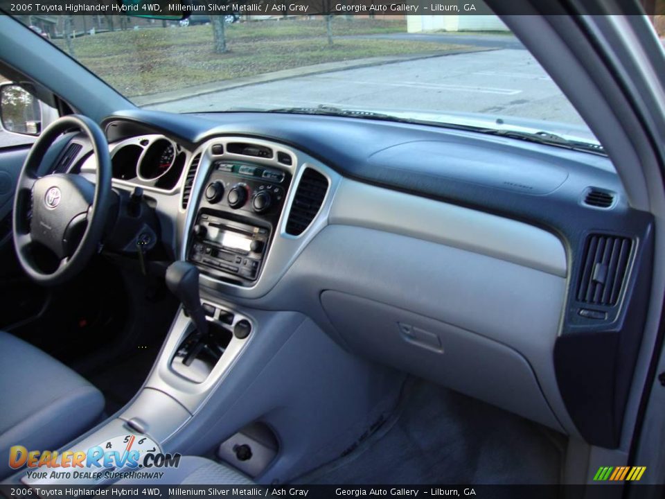 2006 Toyota Highlander Hybrid 4WD Millenium Silver Metallic / Ash Gray Photo #5