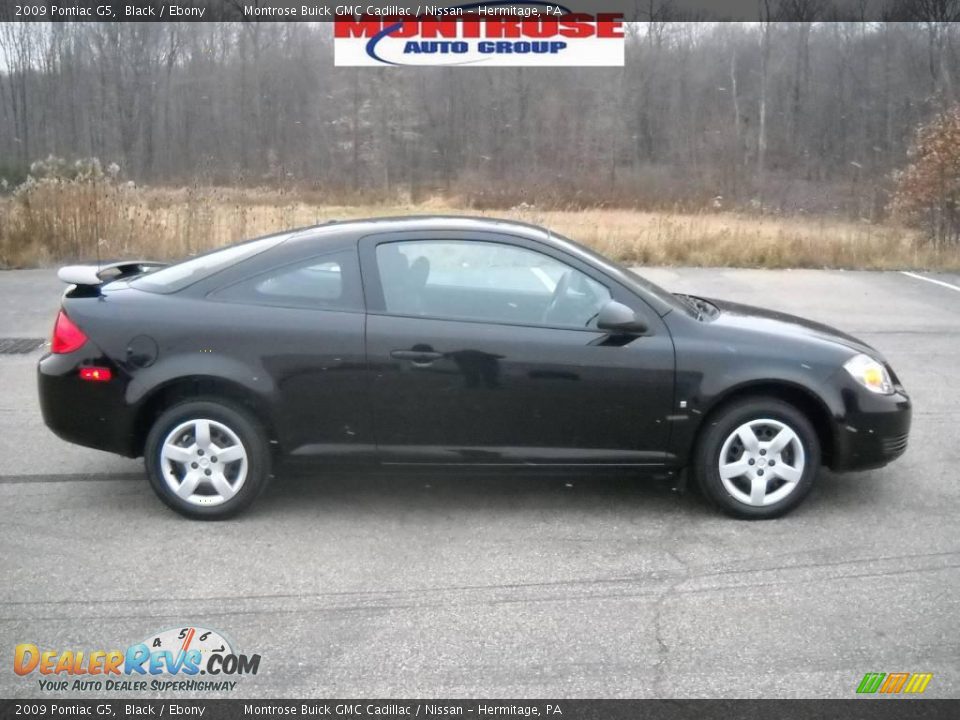 2009 Pontiac G5 Black / Ebony Photo #1