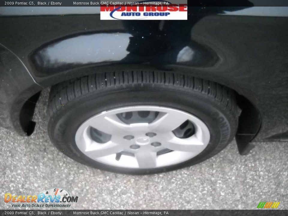 2009 Pontiac G5 Black / Ebony Photo #18