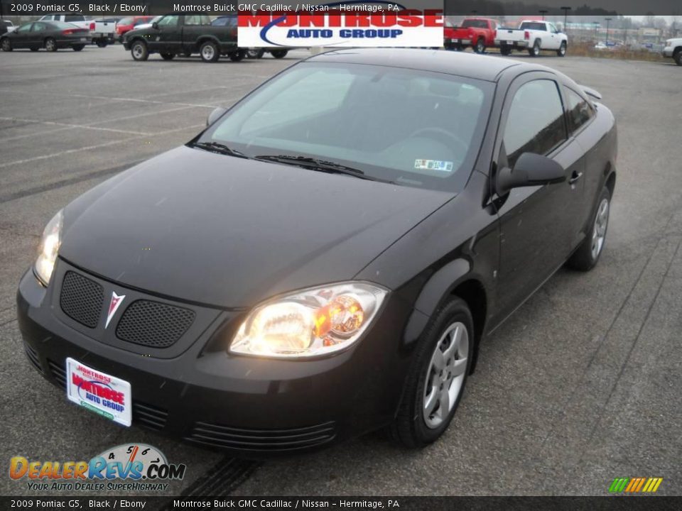 2009 Pontiac G5 Black / Ebony Photo #21