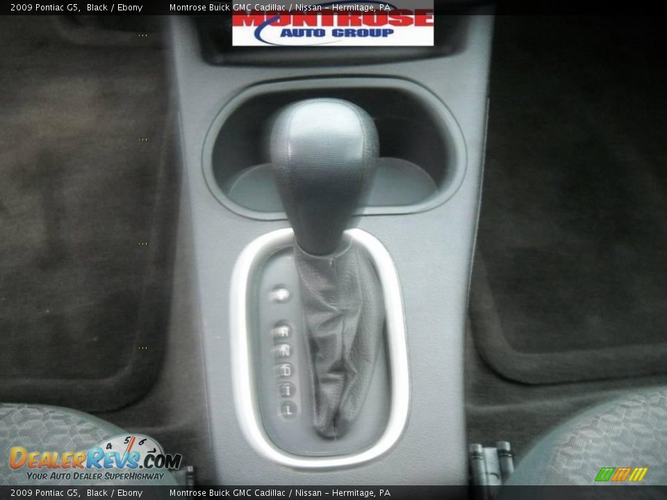2009 Pontiac G5 Black / Ebony Photo #28