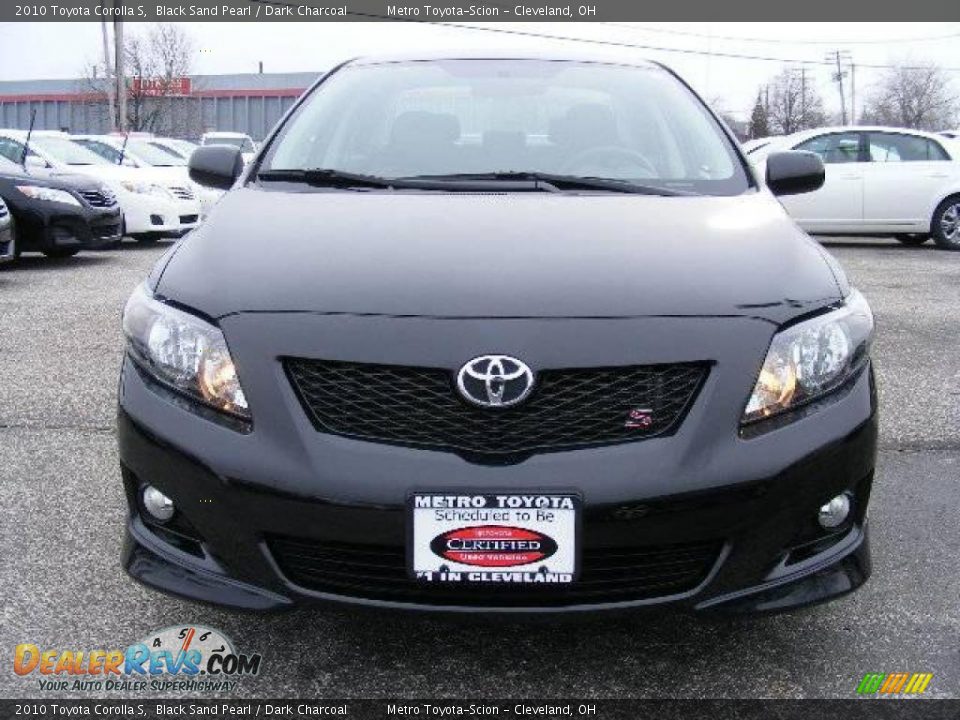 2010 toyota corolla black sand pearl #4