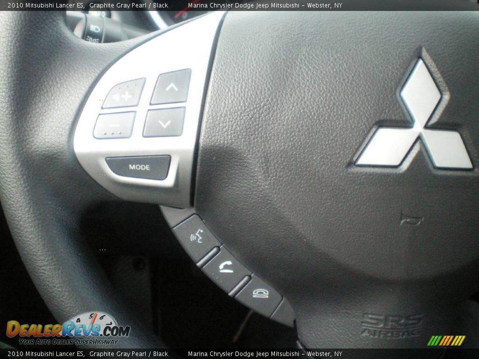 2010 Mitsubishi Lancer ES Graphite Gray Pearl / Black Photo #4