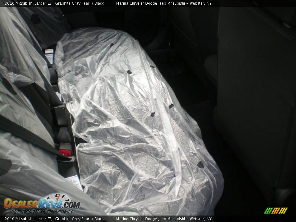 2010 Mitsubishi Lancer ES Graphite Gray Pearl / Black Photo #21