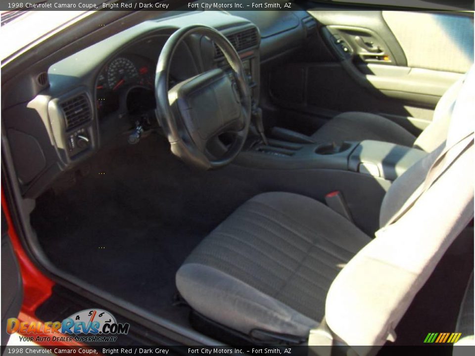 1998 Chevrolet Camaro Coupe Bright Red / Dark Grey Photo #6