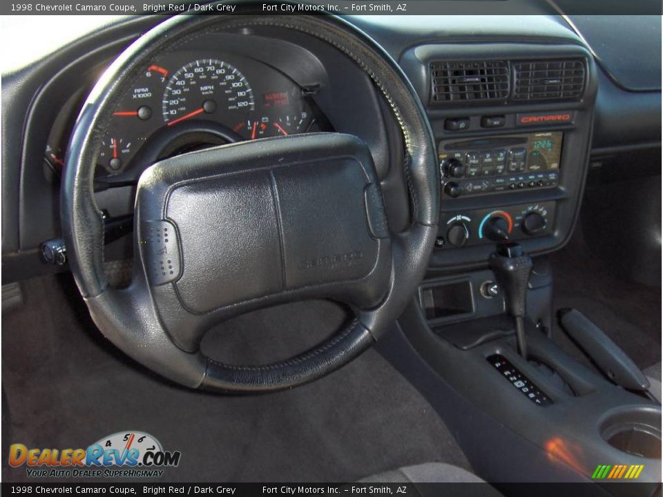 1998 Chevrolet Camaro Coupe Bright Red / Dark Grey Photo #9