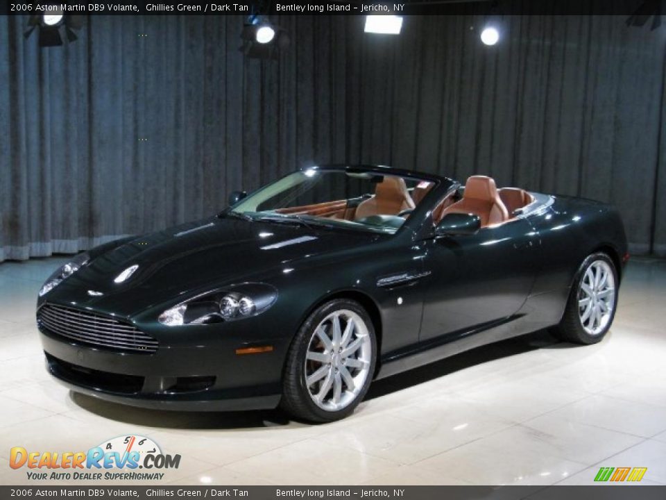 2006 Aston Martin DB9 Volante Ghillies Green / Dark Tan Photo #1
