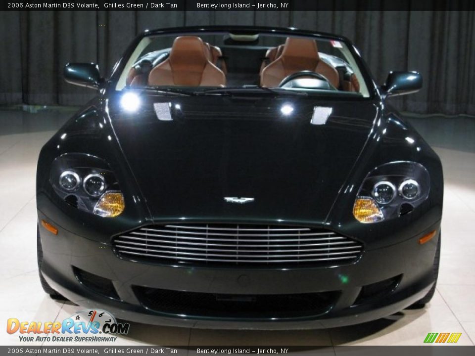 2006 Aston Martin DB9 Volante Ghillies Green / Dark Tan Photo #4