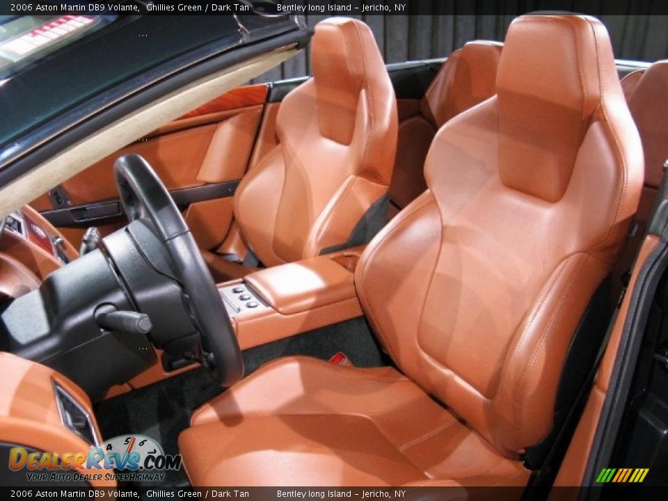 2006 Aston Martin DB9 Volante Ghillies Green / Dark Tan Photo #5