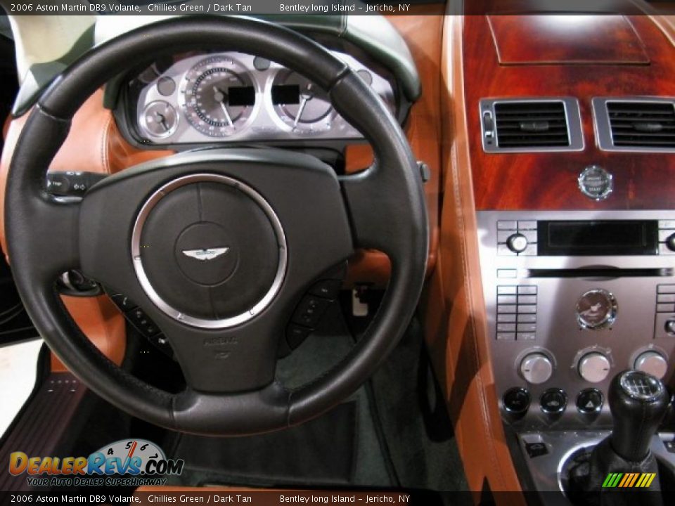 2006 Aston Martin DB9 Volante Ghillies Green / Dark Tan Photo #8