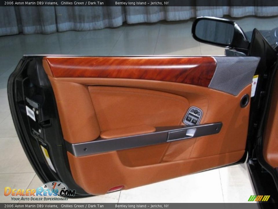 2006 Aston Martin DB9 Volante Ghillies Green / Dark Tan Photo #12