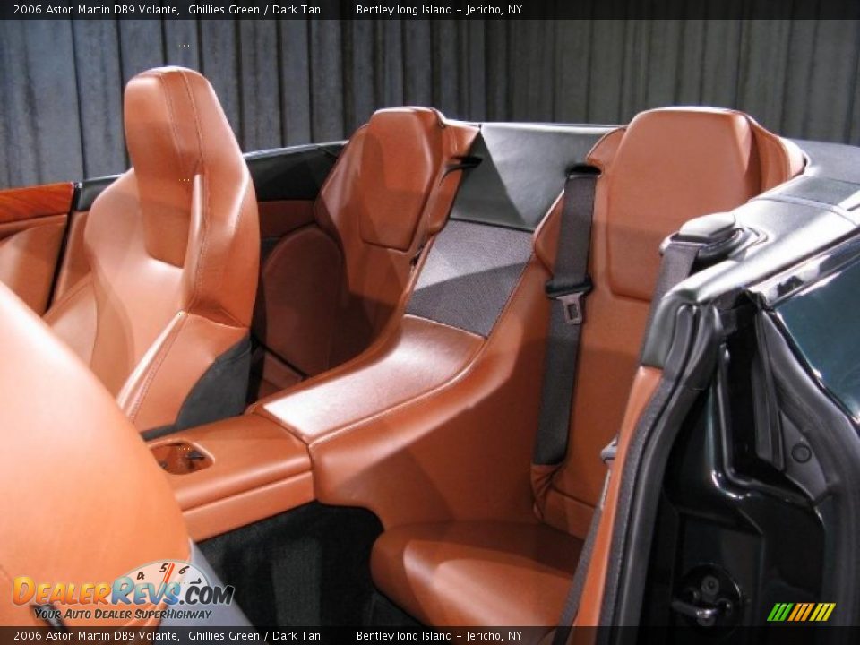 2006 Aston Martin DB9 Volante Ghillies Green / Dark Tan Photo #13