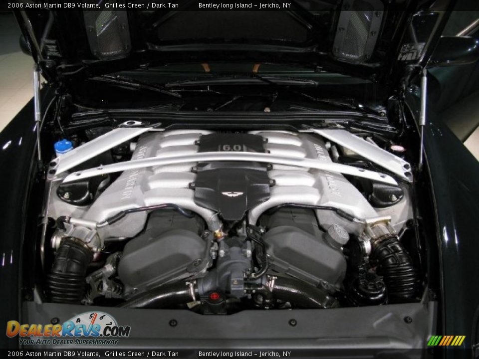 2006 Aston Martin DB9 Volante Ghillies Green / Dark Tan Photo #16