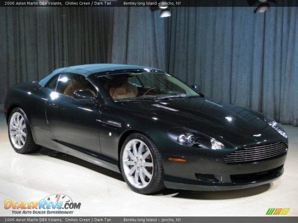 2006 Aston Martin DB9 Volante Ghillies Green / Dark Tan Photo #18